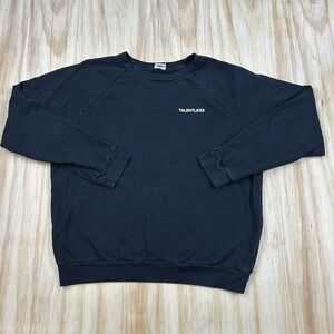 Elements By Talentless Long Sleeve Crewneck Sweatshirt Black Large